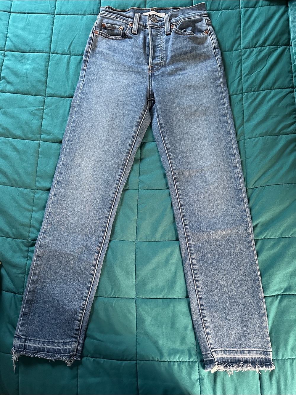 Levi's Light Blue Straight-Leg Jeans